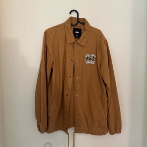 Vans Corduroy Shacket, Brown, Small